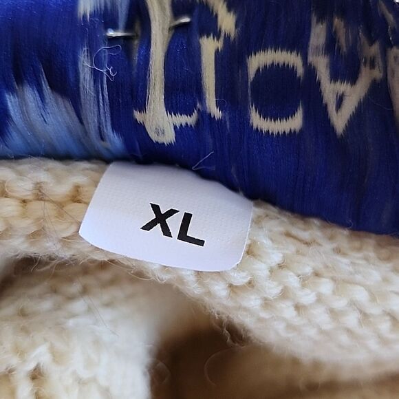 Niffi The Nautical Range 100% Pure Wool Turtleneck Sweater/Dress - Picture 6 of 7